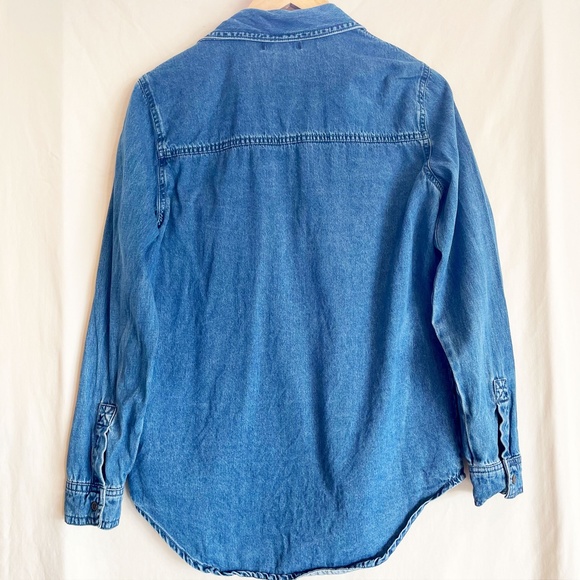 Distressed Denim Jean Jacket - Picture 5 of 5